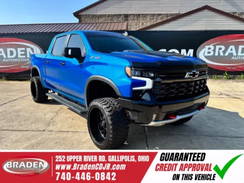 Blue 2024 Chevrolet Silverado 1500 ZR2 for sale in Gallipolis, OH