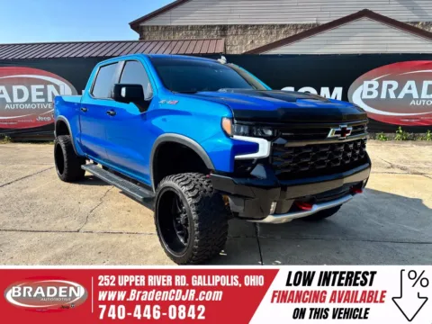 Blue 2024 Chevrolet Silverado 1500 ZR2 for sale in Gallipolis, OH