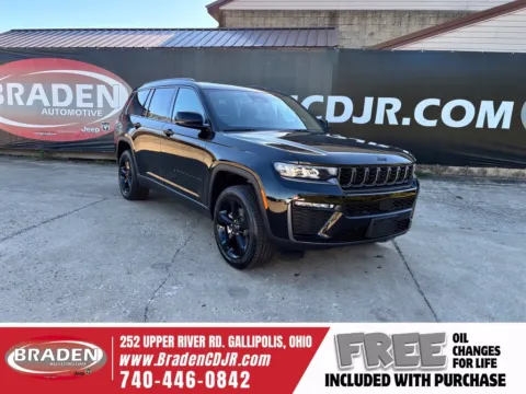 Black 2027 Jeep Grand Cherokee L Limited for sale in Gallipolis, OH