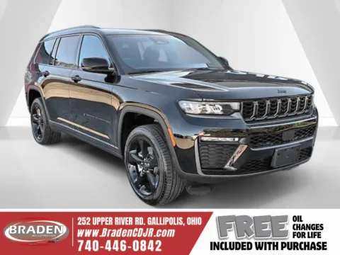 Black 2027 Jeep Grand Cherokee L Limited for sale in Gallipolis, OH