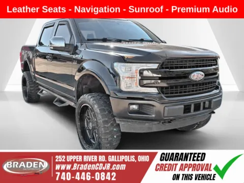 Black 2018 Ford F-150 Lariat for sale in Gallipolis, OH