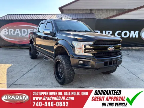 Black 2018 Ford F-150 Lariat for sale in Gallipolis, OH