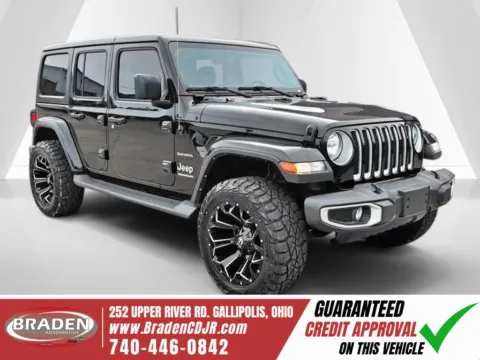Black 2023 Jeep Wrangler Sahara for sale in Gallipolis, OH
