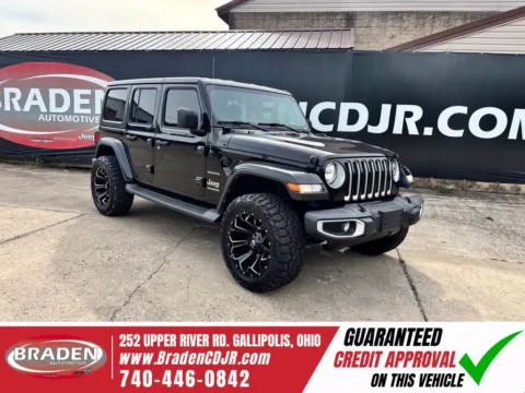 Black 2023 Jeep Wrangler Sahara for sale in Gallipolis, OH