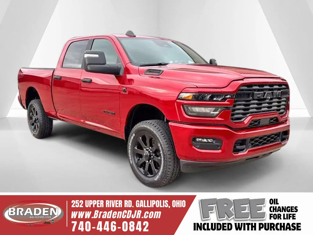 Red 2027 Ram 2500 Big Horn for sale in Gallipolis, OH