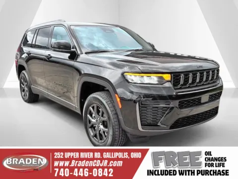 Black 2027 Jeep Grand Cherokee L Laredo Altitude for sale in Gallipolis, OH