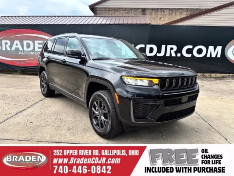Black 2027 Jeep Grand Cherokee L Laredo Altitude for sale in Gallipolis, OH