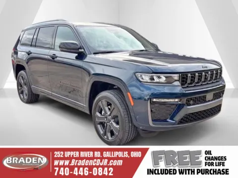 Blue 2027 Jeep Grand Cherokee L Limited Reserve for sale in Gallipolis, OH