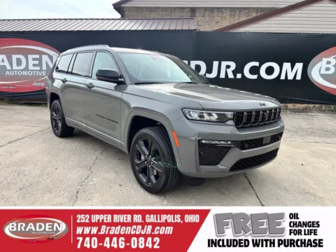 Gray 2027 Jeep Grand Cherokee L Limited Reserve for sale in Gallipolis, OH