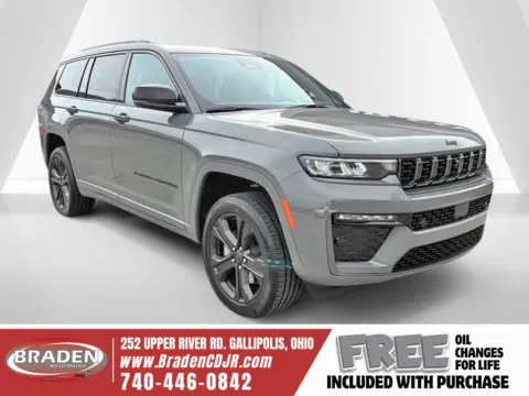 Gray 2027 Jeep Grand Cherokee L Limited Reserve for sale in Gallipolis, OH