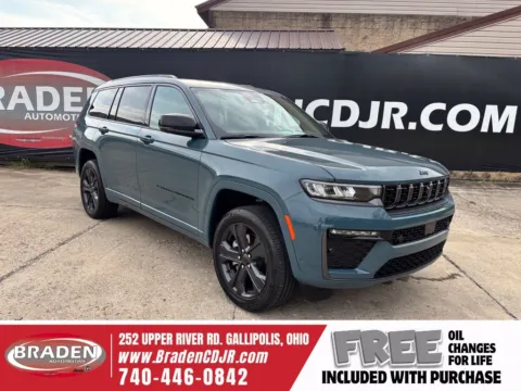 Blue 2027 Jeep Grand Cherokee L Limited Reserve for sale in Gallipolis, OH