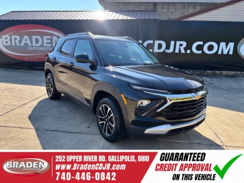 Black 2025 Chevrolet TrailBlazer LT for sale in Gallipolis, OH