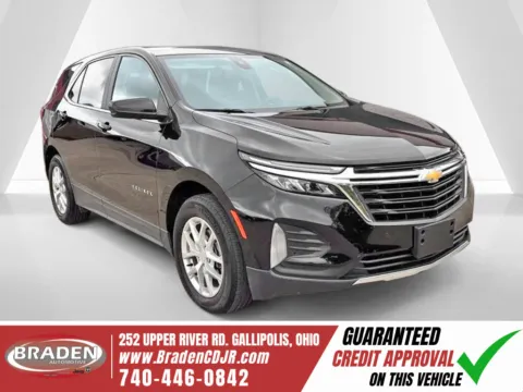 Black 2024 Chevrolet Equinox LT for sale in Gallipolis, OH