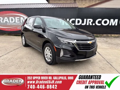 Black 2024 Chevrolet Equinox LT for sale in Gallipolis, OH