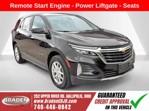 Black 2024 Chevrolet Equinox LT for sale in Gallipolis, OH