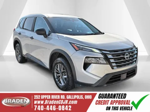 Silver 2024 Nissan Rogue S for sale in Gallipolis, OH