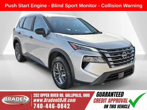 Silver 2024 Nissan Rogue S for sale in Gallipolis, OH