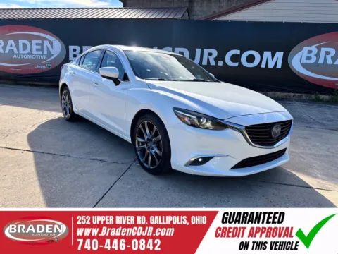 White 2017 Mazda Mazda6 Grand Touring for sale in Gallipolis, OH