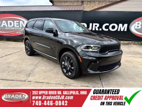 Black 2025 Dodge Durango GT for sale in Gallipolis, OH