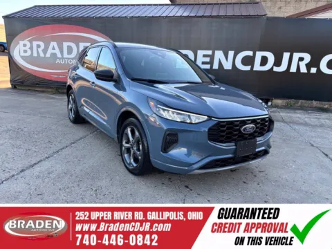 Blue 2024 Ford Escape ST-Line for sale in Gallipolis, OH