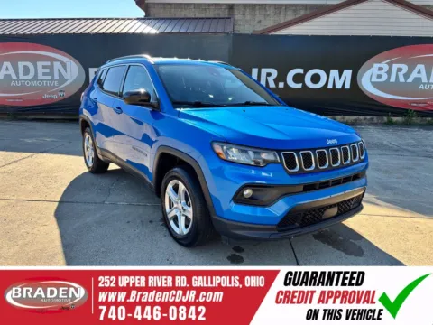 Blue 2024 Jeep Compass Latitude for sale in Gallipolis, OH