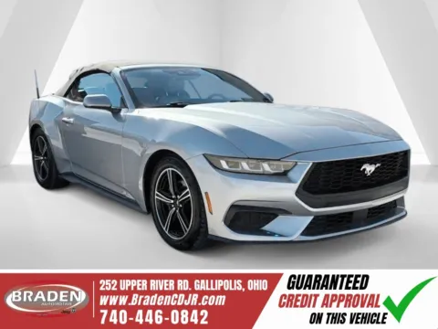 Silver 2024 Ford Mustang EcoBoost Premium for sale in Gallipolis, OH