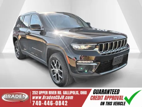 Black 2023 Jeep Grand Cherokee Limited for sale in Gallipolis, OH