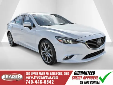 White 2017 Mazda Mazda6 Grand Touring for sale in Gallipolis, OH
