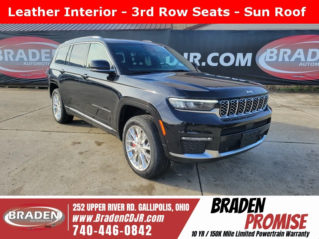 2021 Jeep Grand Cherokee L Summit for sale in Gallipolis, OH