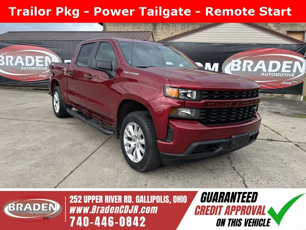 Red 2020 Chevrolet Silverado 1500 Custom for sale in Gallipolis, OH