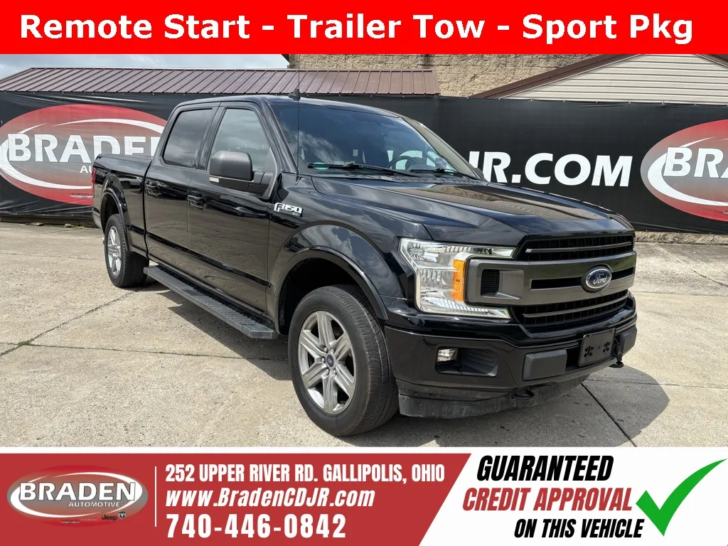 Gray 2018 Ford F-150 XLT for sale in Gallipolis, OH