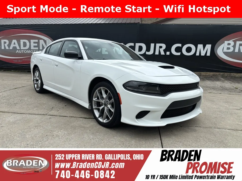 White 2023 Dodge Charger GT for sale in Gallipolis, OH
