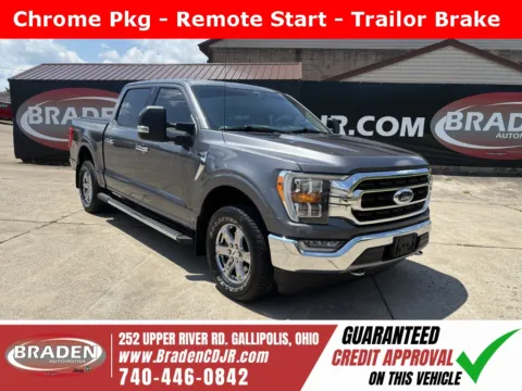 Gray 2021 Ford F-150 XLT for sale in Gallipolis, OH