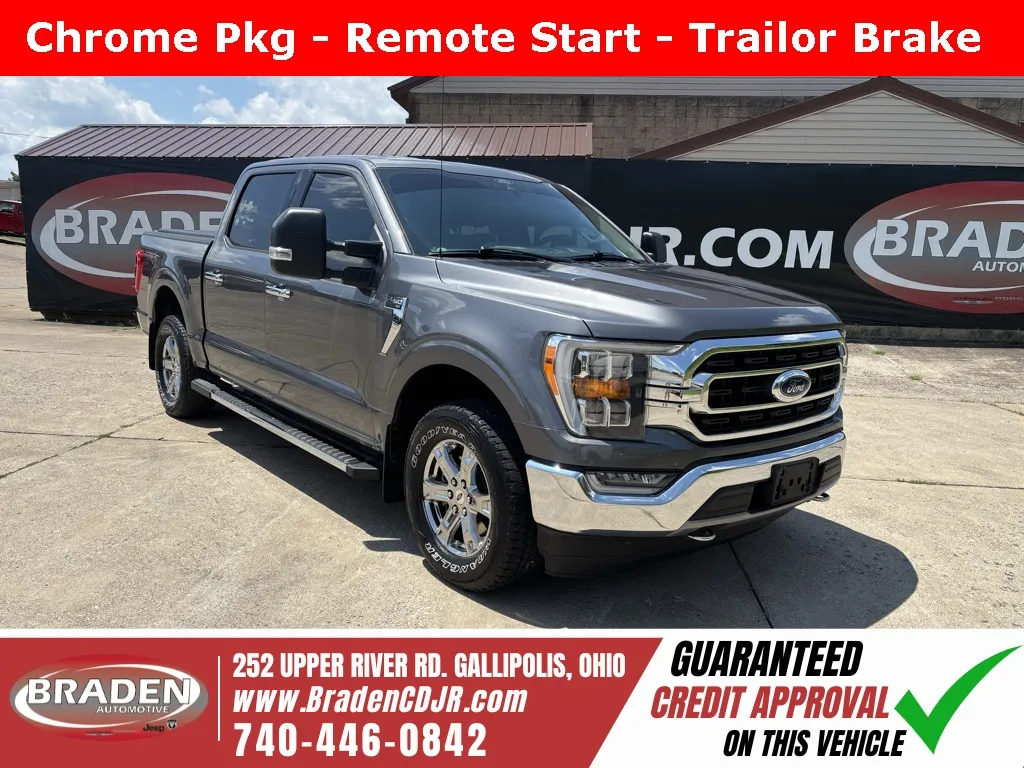 Gray 2021 Ford F-150 XLT for sale in Gallipolis, OH