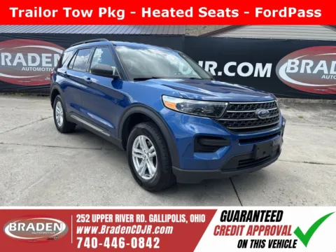 Blue 2022 Ford Explorer XLT for sale in Gallipolis, OH