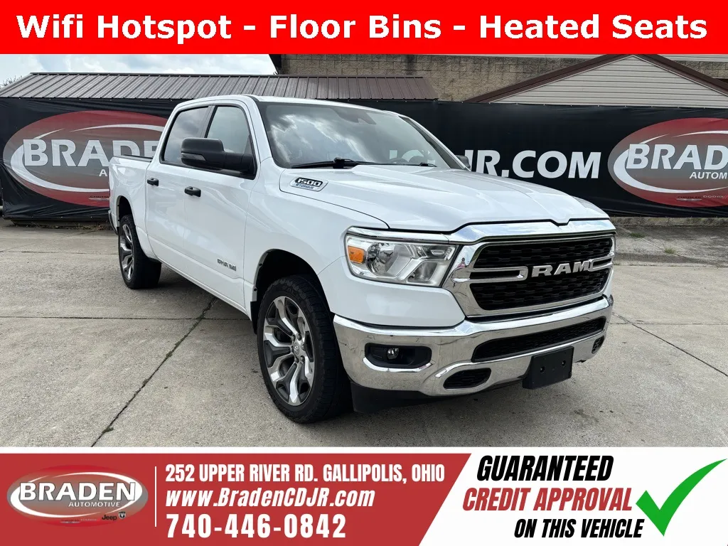 White 2023 Ram 1500 Big Horn/Lone Star for sale in Gallipolis, OH