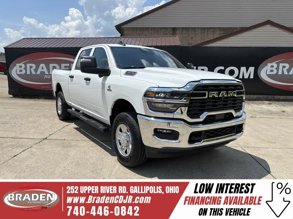 White 2025 Ram 3500 Tradesman for sale in Gallipolis, OH