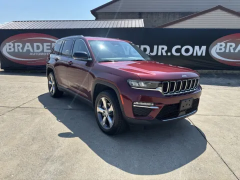 Red 2022 Jeep Grand Cherokee Limited for sale in Gallipolis, OH