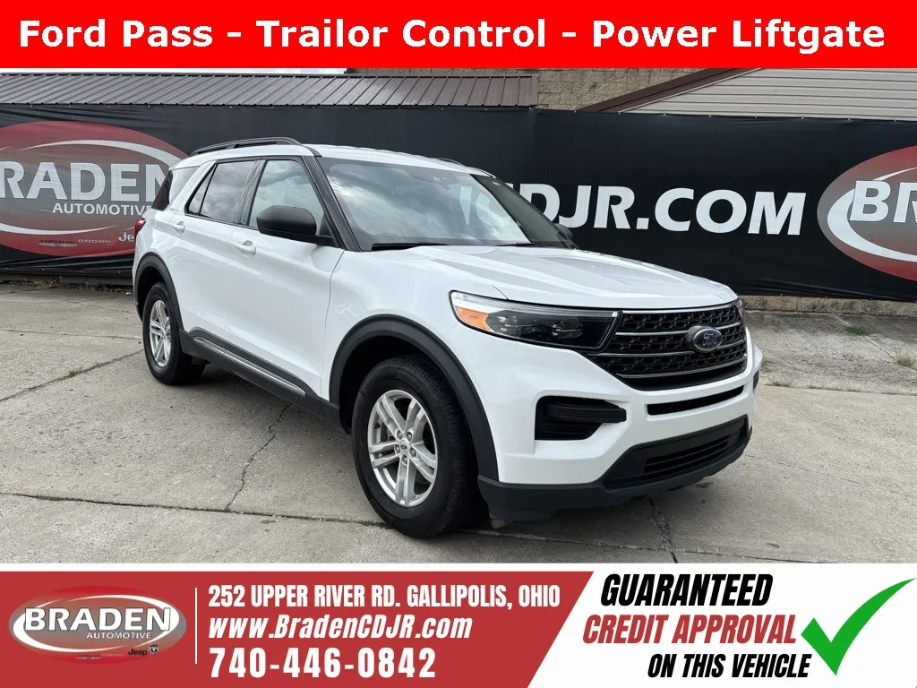 White 2022 Ford Explorer XLT for sale in Gallipolis, OH
