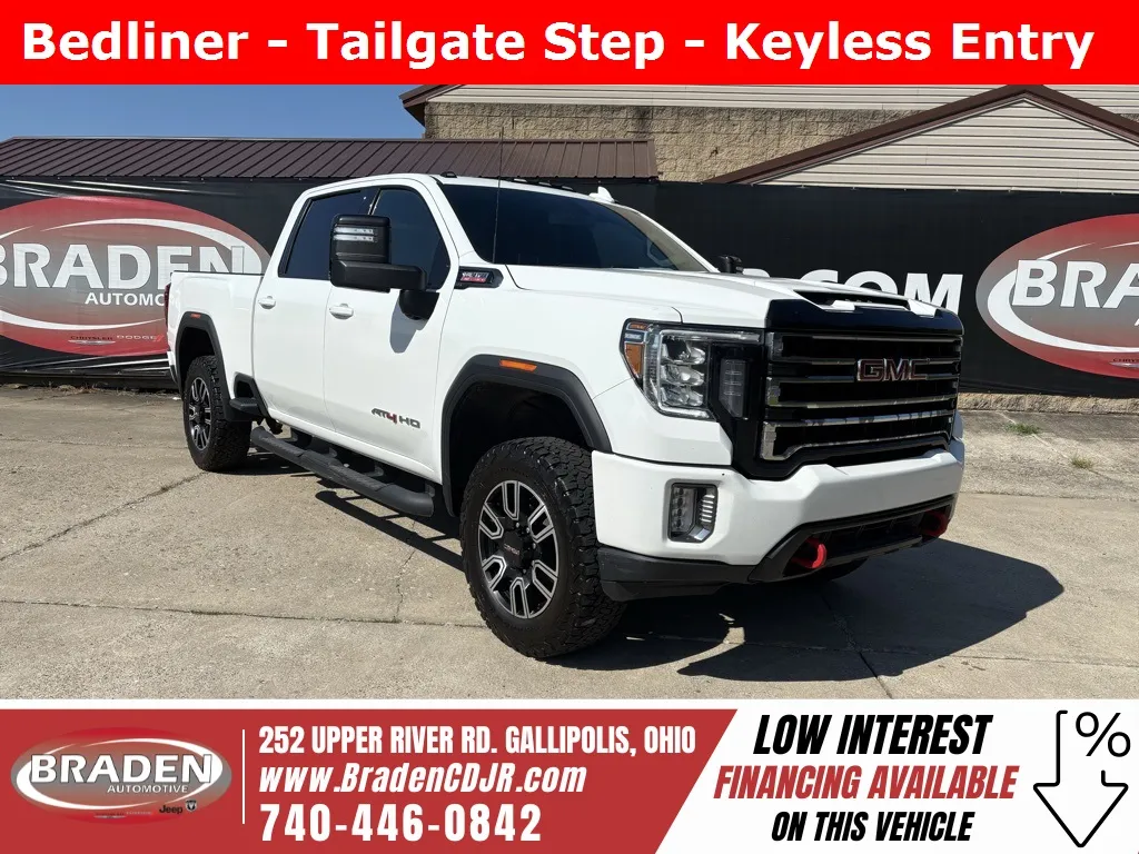 White 2023 GMC Sierra 2500HD AT4 for sale in Gallipolis, OH