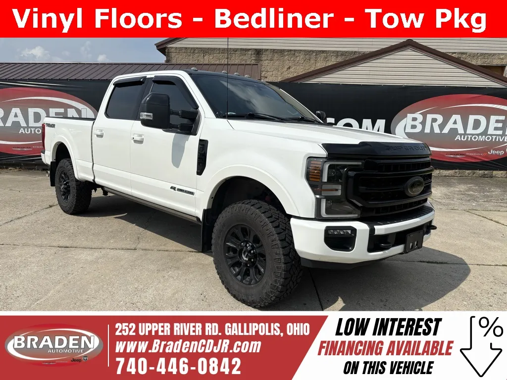 White 2022 Ford F-350SD Lariat for sale in Gallipolis, OH