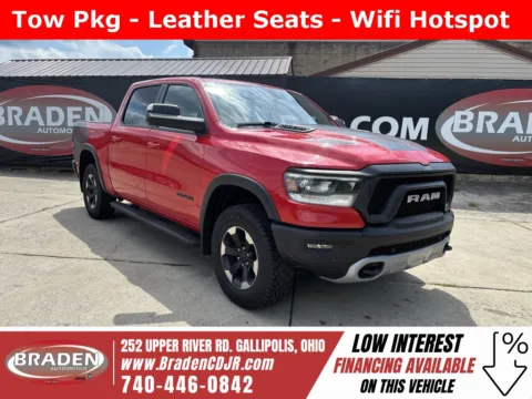 Red 2020 Ram 1500 Rebel for sale in Gallipolis, OH