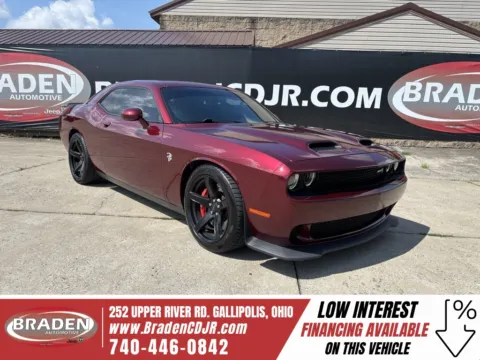 Red 2019 Dodge Challenger SRT Hellcat for sale in Gallipolis, OH