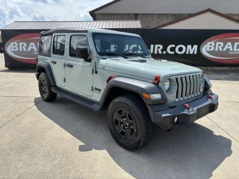 Gray 2023 Jeep Wrangler Sport for sale in Gallipolis, OH