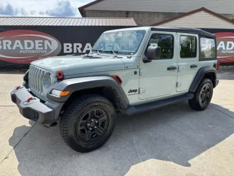 Another view of 2023 Jeep Wrangler Sport for sale in Gallipolis, OH at Braden Chrysler Dodge Jeep Ram
