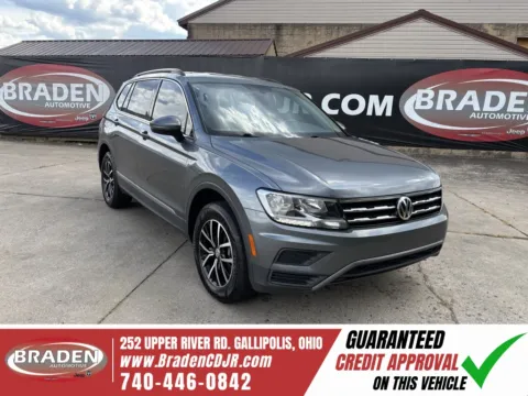 Gray 2021 Volkswagen Tiguan 2.0T SE for sale in Gallipolis, OH