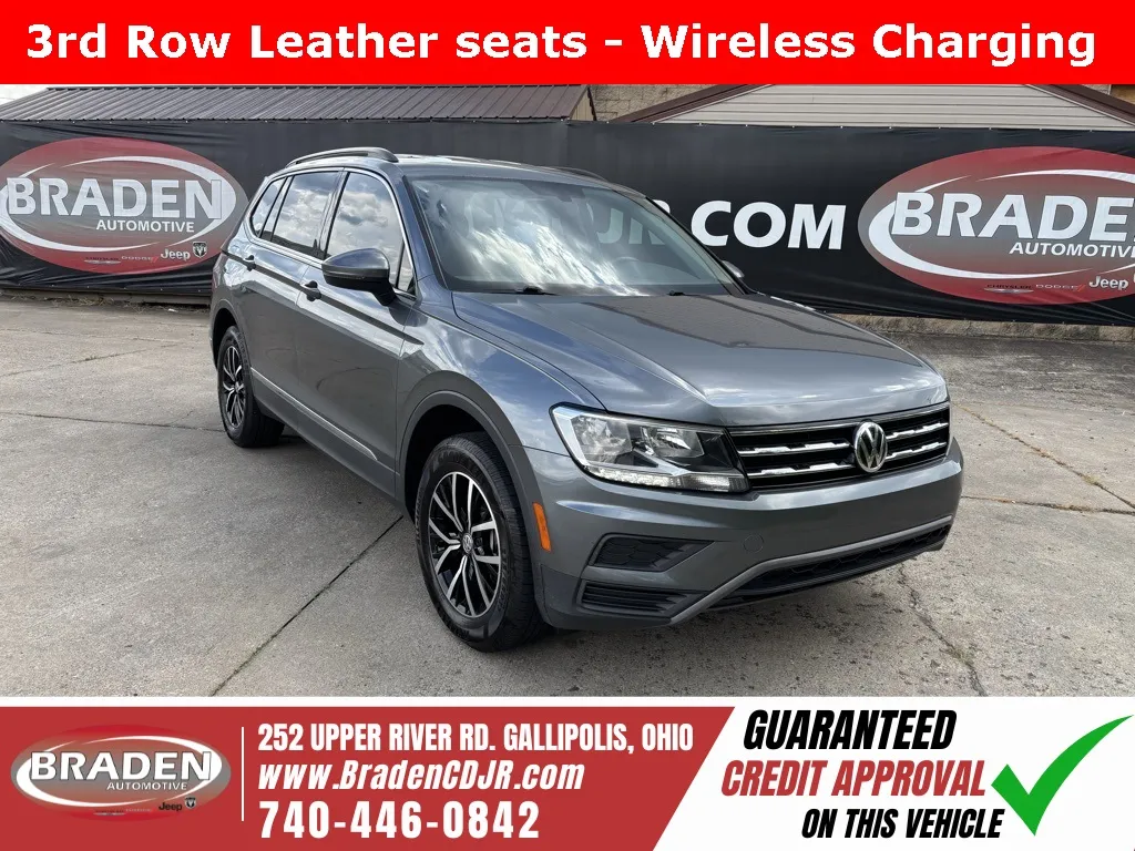 Gray 2021 Volkswagen Tiguan 2.0T SE for sale in Gallipolis, OH