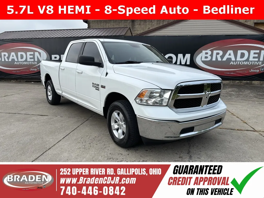 White 2021 Ram 1500 Classic SLT for sale in Gallipolis, OH