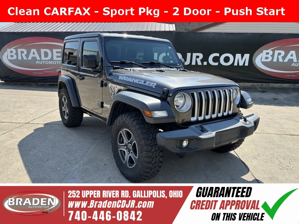 2019 Jeep Wrangler Sport S