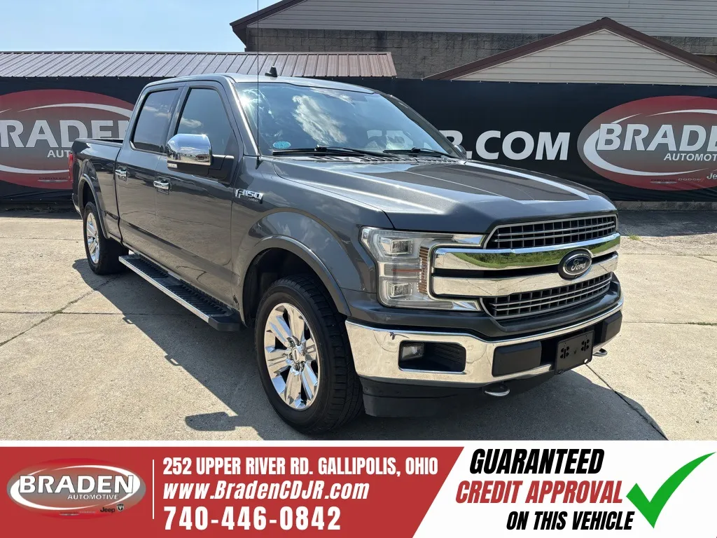 Gray 2019 Ford F-150 Lariat for sale in Gallipolis, OH